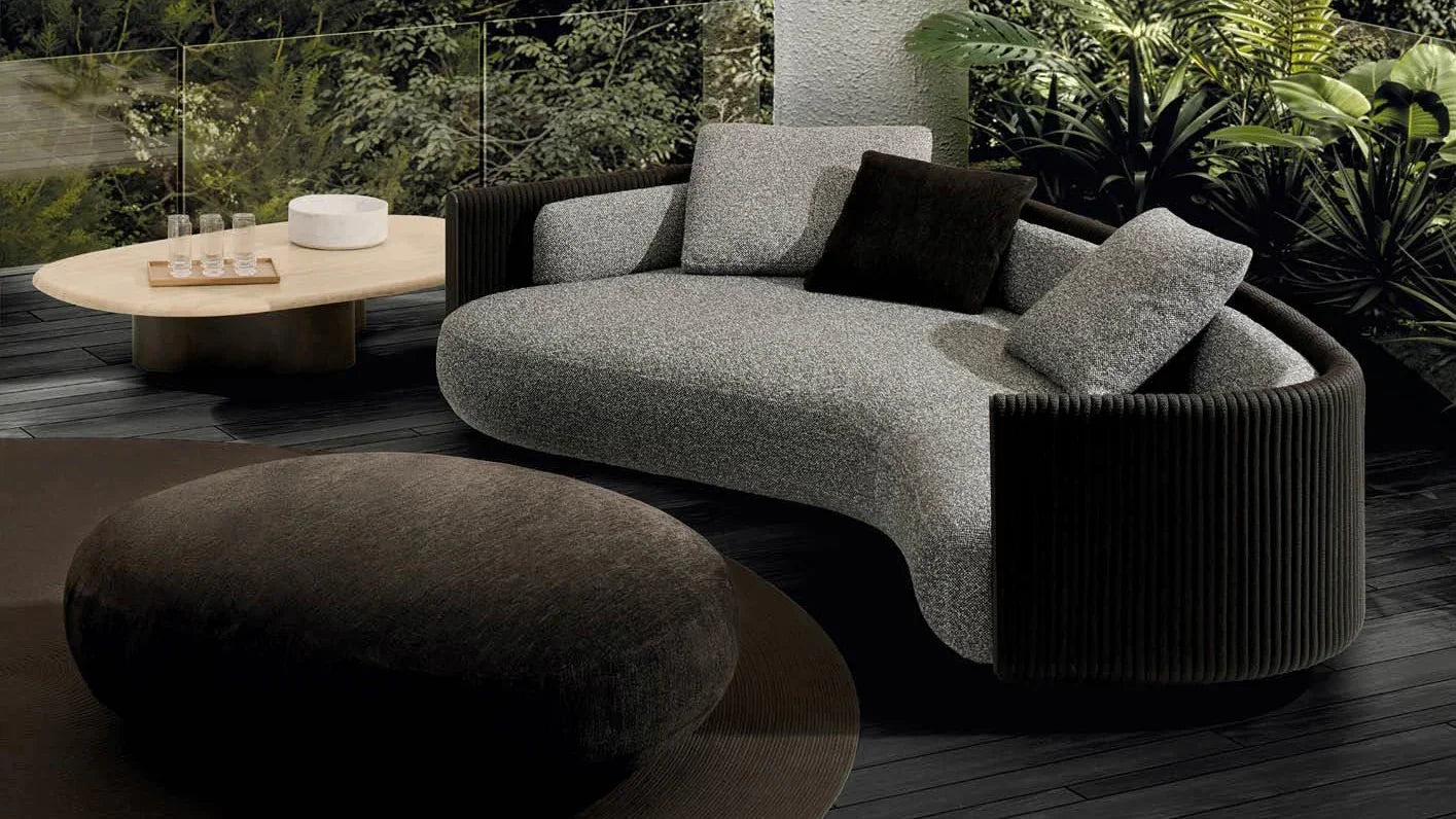 Minotti - Bézier "Cord" Outdoor Sofa - sarto Tailored Interiors Group