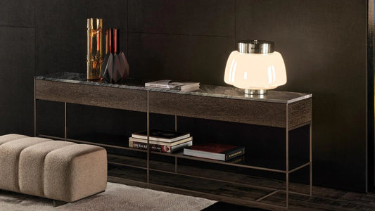 Minotti - Calder "Bronze" Konsole - sarto Tailored Interiors Group