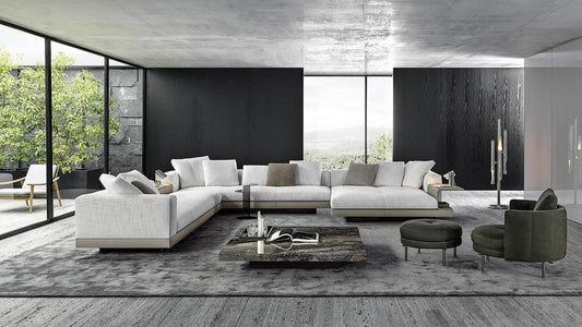 Minotti - Connery Flap Sofa - sarto Tailored Interiors Group