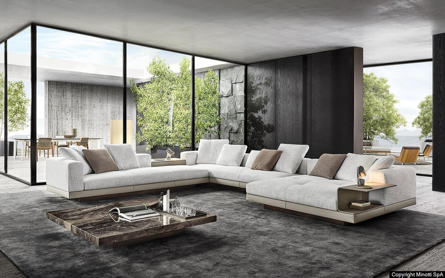 Minotti - Connery Flap Sofa - Sofas - Sarto Group