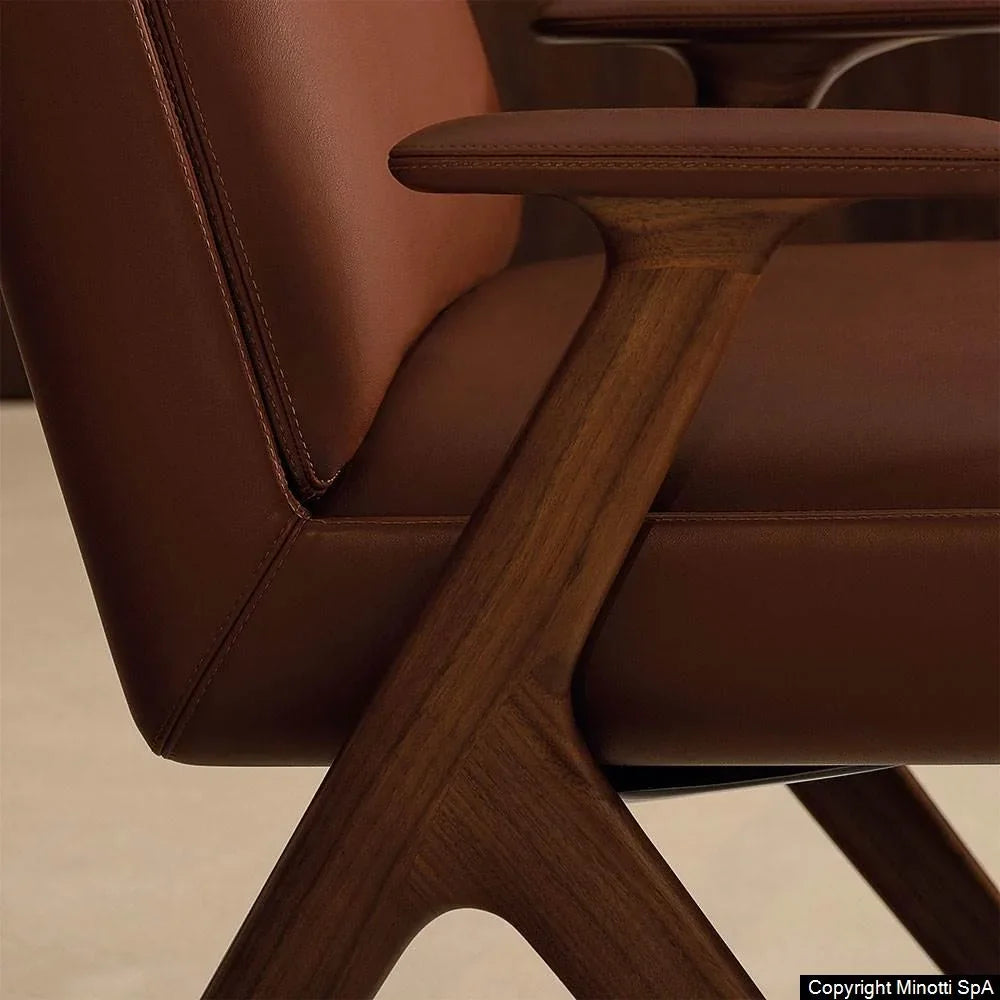 Minotti - Lilliam "Dining" Stuhl - sarto Tailored Interiors