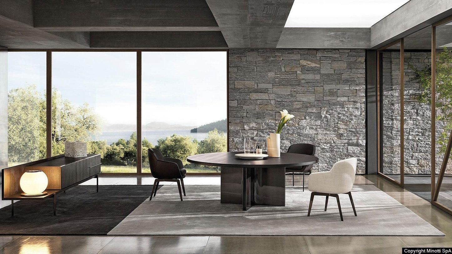Minotti - Belt Esszimmerstuhl - Stühle - Sarto Group