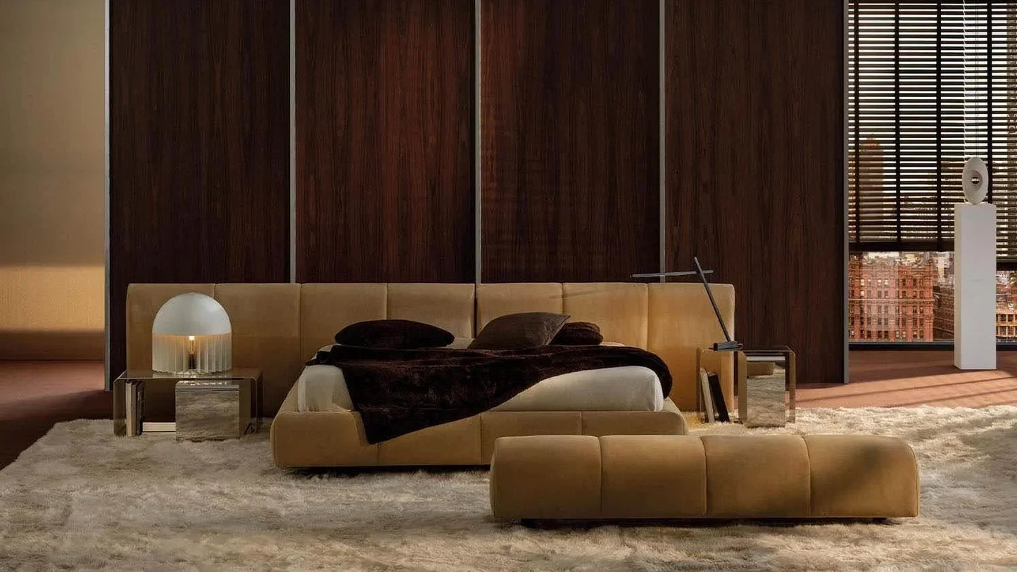 Minotti - Ruffle Bett - sarto Tailored Interiors