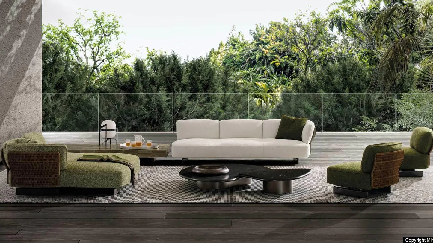 Minotti - Saki "Cord" Outdoor Sessel - sarto Tailored Interiors Group