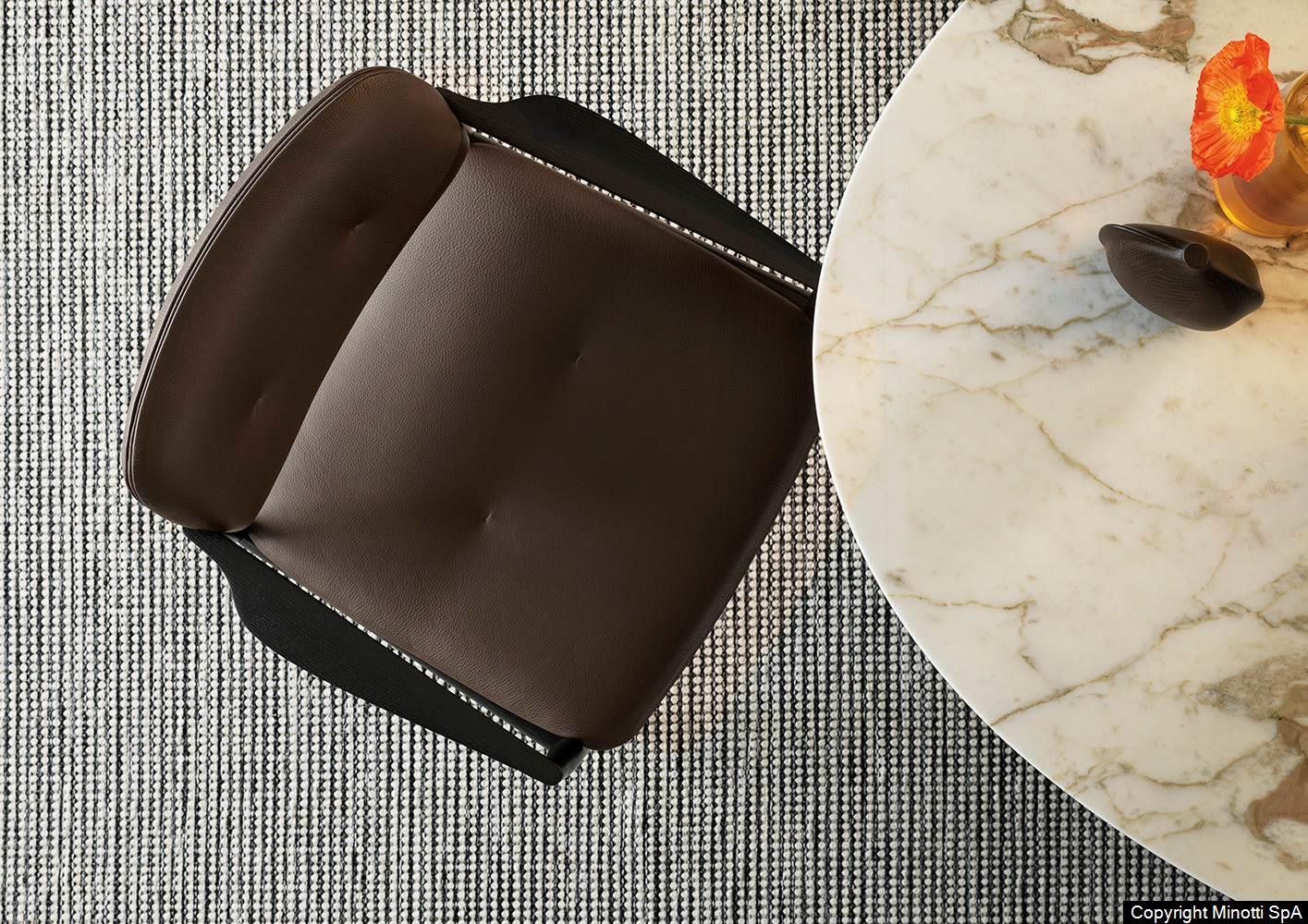 Minotti - Yoko Sessel mit Fußhocker - Sessel - Sarto Group