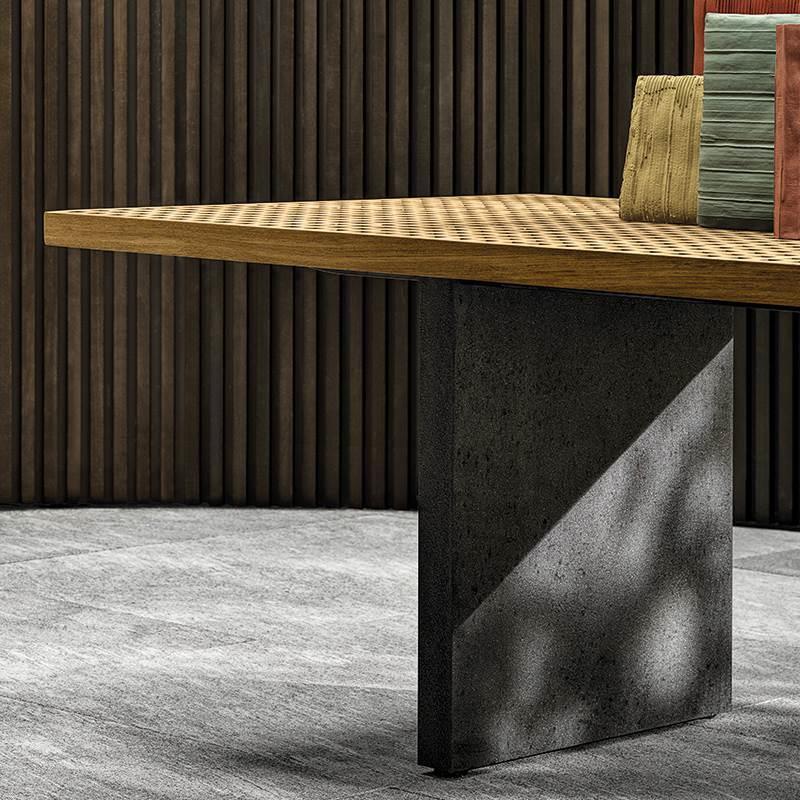 Minotti - Quadrado Outdoor Esstisch - sarto Tailored Interiors Group