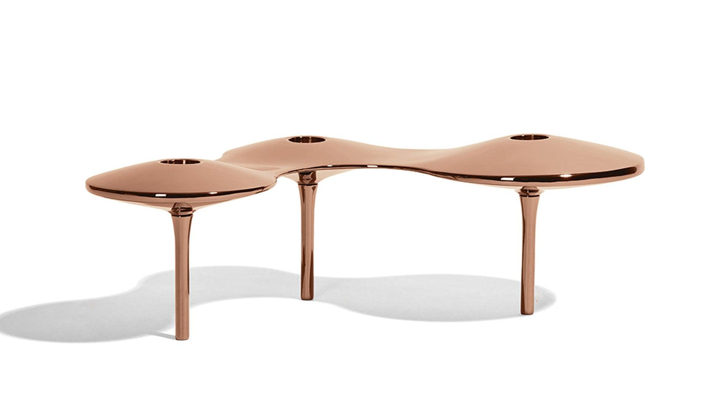Zaha Hadid - Zaha Hadid Design Cell Kerzenhalter | Roségold | Groß - Kerzenhalter - Sarto Group