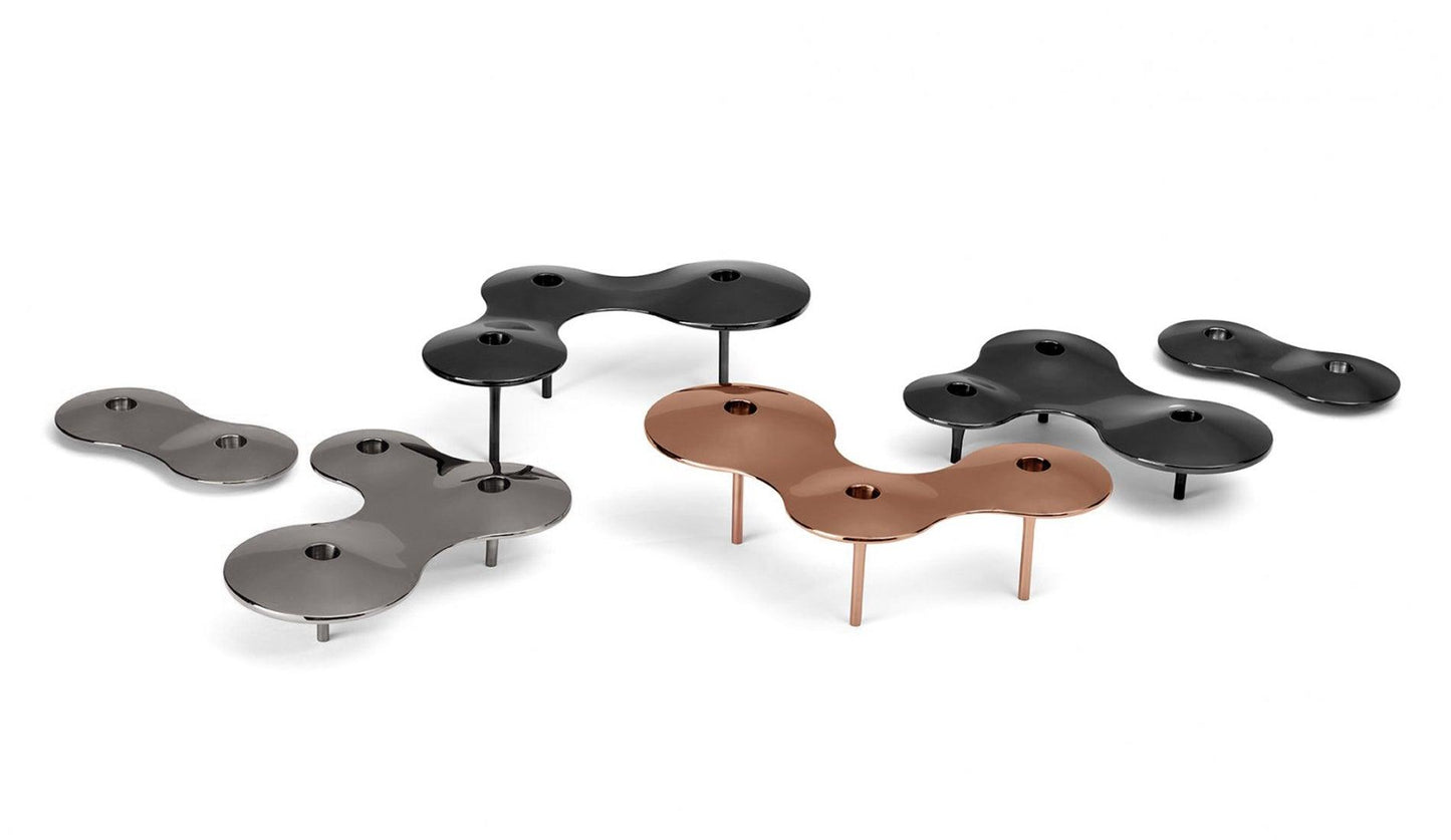 Zaha Hadid - Zaha Hadid Design Cell Kerzenhalter | Roségold | Groß - Kerzenhalter - Sarto Group