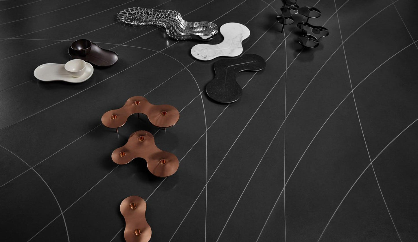 Zaha Hadid - Zaha Hadid Design Cell Kerzenhalter | Roségold | Groß - Kerzenhalter - Sarto Group