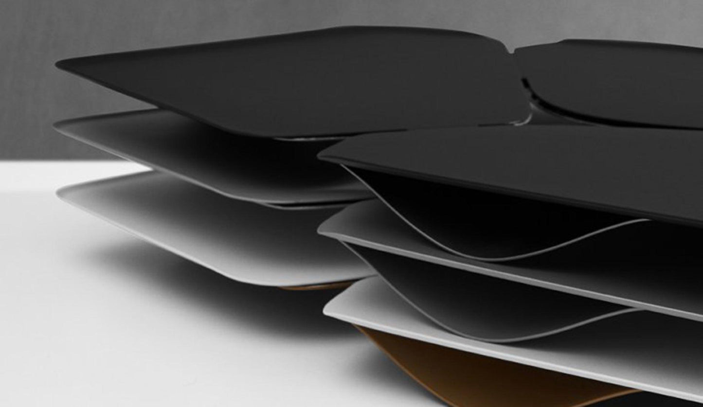 Zaha Hadid - Zaha Hadid Design Hew Serviertablett | Silber - Serviertabletts - Sarto Group