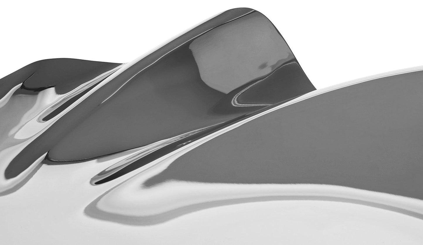 Zaha Hadid - Zaha Hadid Design Serenity Platter Schale Silber | Ø 40 cm - Schalen - Sarto Group
