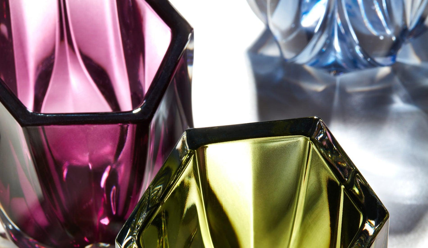 Zaha Hadid - Zaha Hadid Design Shimmer Teelichthalter | Schwarz - Kerzenhalter - Sarto Group