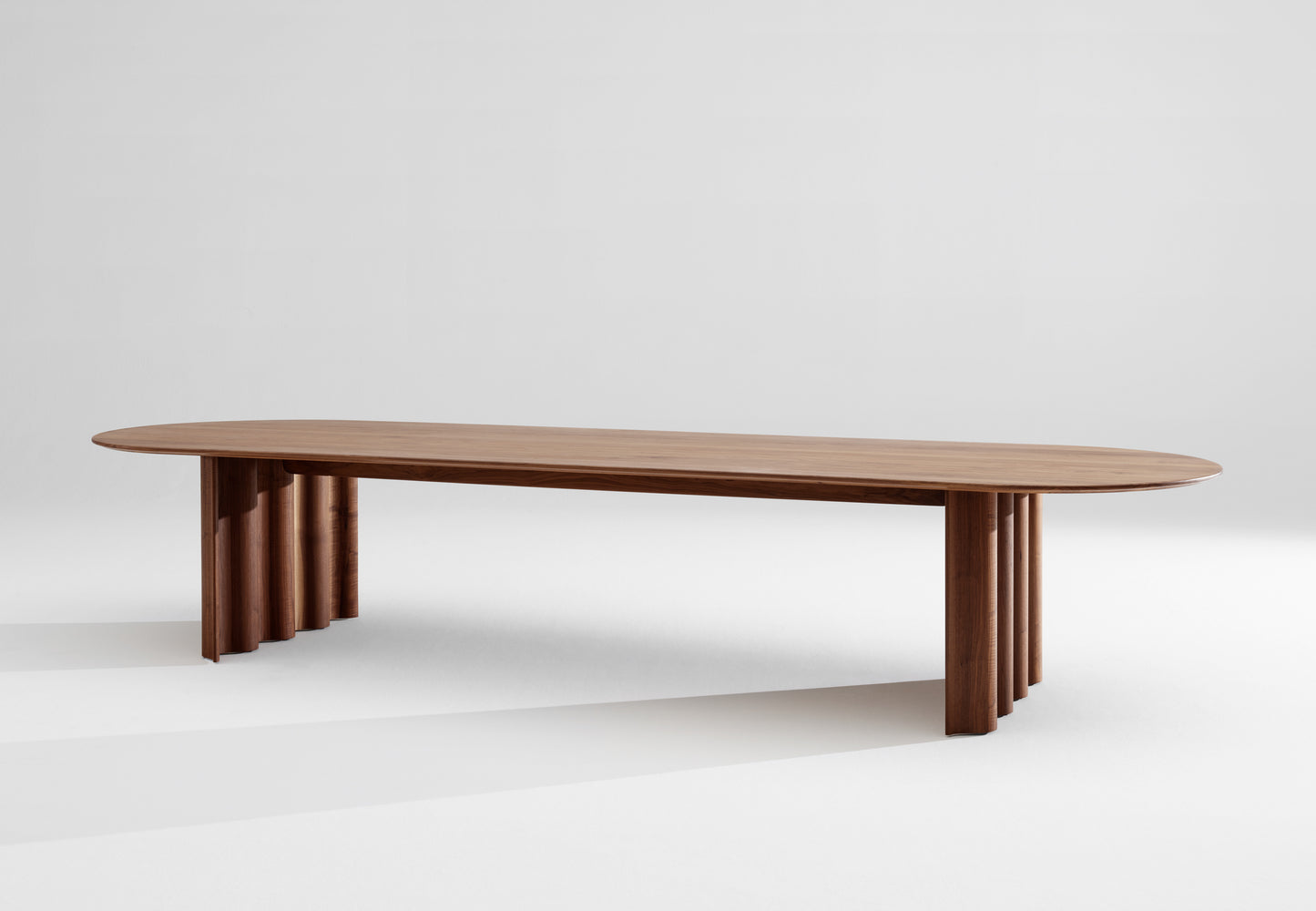 Curtain dining table