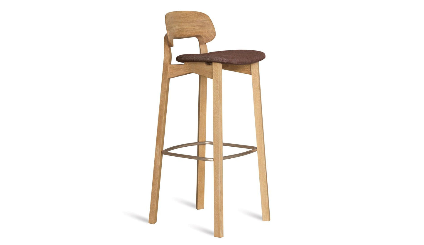 Zeitraum - Zeitraum Nonoto Bar Stuhl | Gepolstert | Hoch - Barhocker - Sarto Group