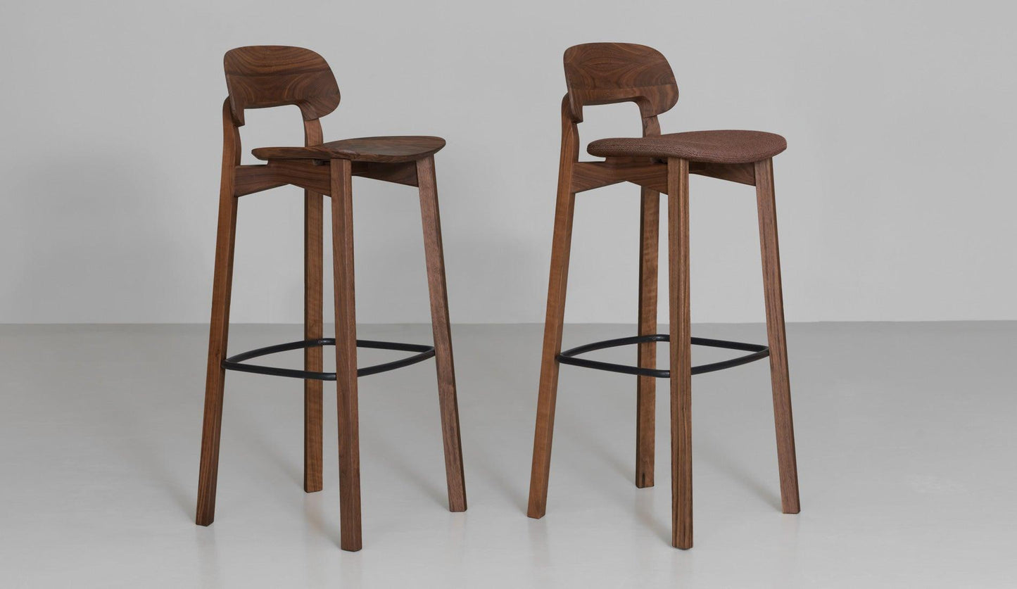 Zeitraum - Zeitraum Nonoto Bar Stuhl | Gepolstert | Hoch - Barhocker - Sarto Group
