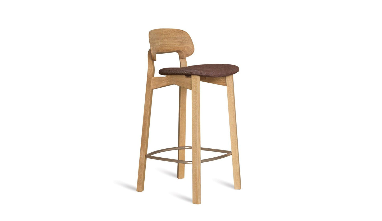 Zeitraum - Zeitraum Nonoto Bar Stuhl | Gepolstert | Tief - Barhocker - Sarto Group