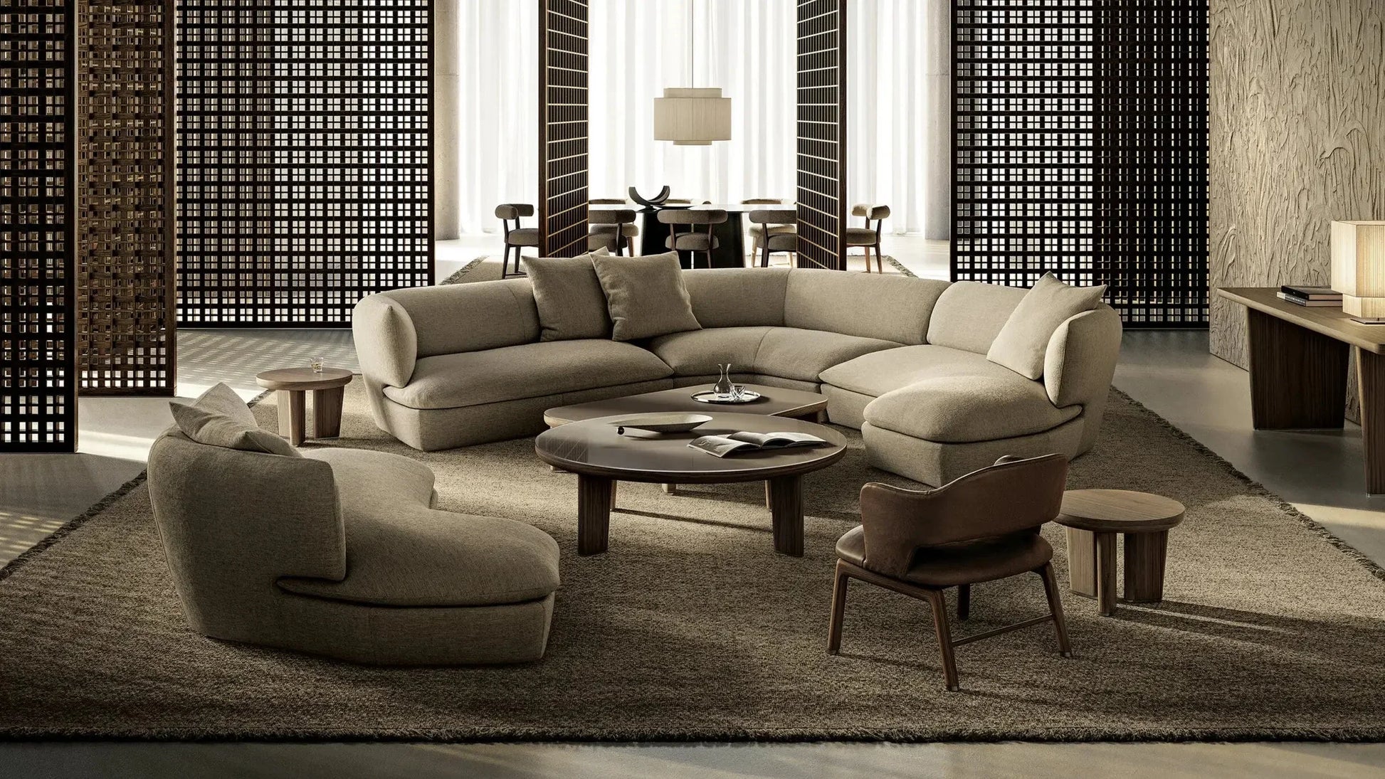 Flexform - Quincy Sofa - sarto Tailored Interiors Group
