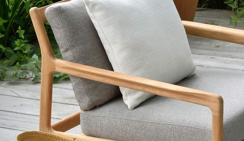 Ethnicraft - Ethnicraft Teak Jack Outdoor Lounge Sessel - sarto Tailored Interiors Group
