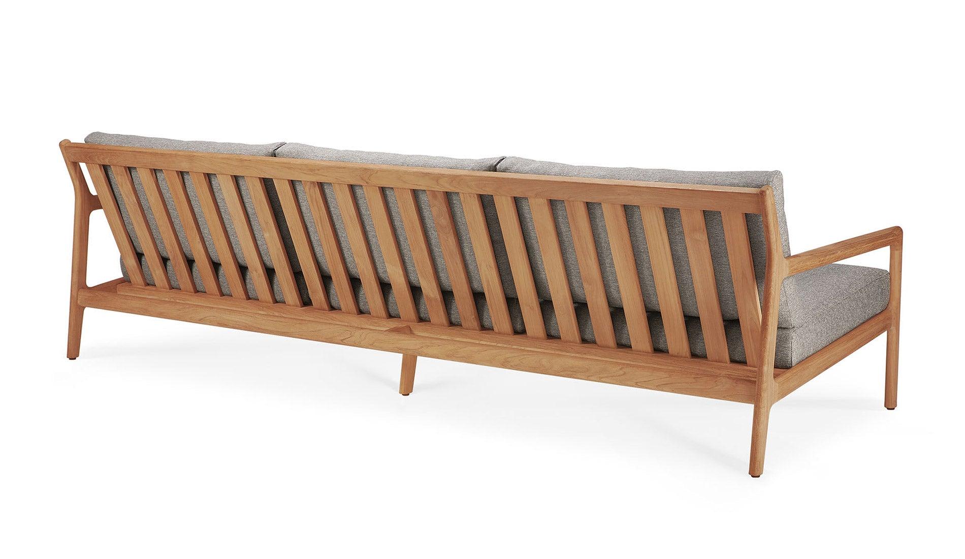 Ethnicraft - Ethnicraft Teak Jack Outdoor Sofa | 3-Sitzer - Gartensofas - Sarto Group