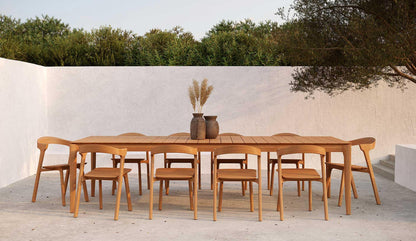 Ethnicraft - Ethnicraft Teak Bok Outdoor Esstisch - Gartentische - Sarto Group