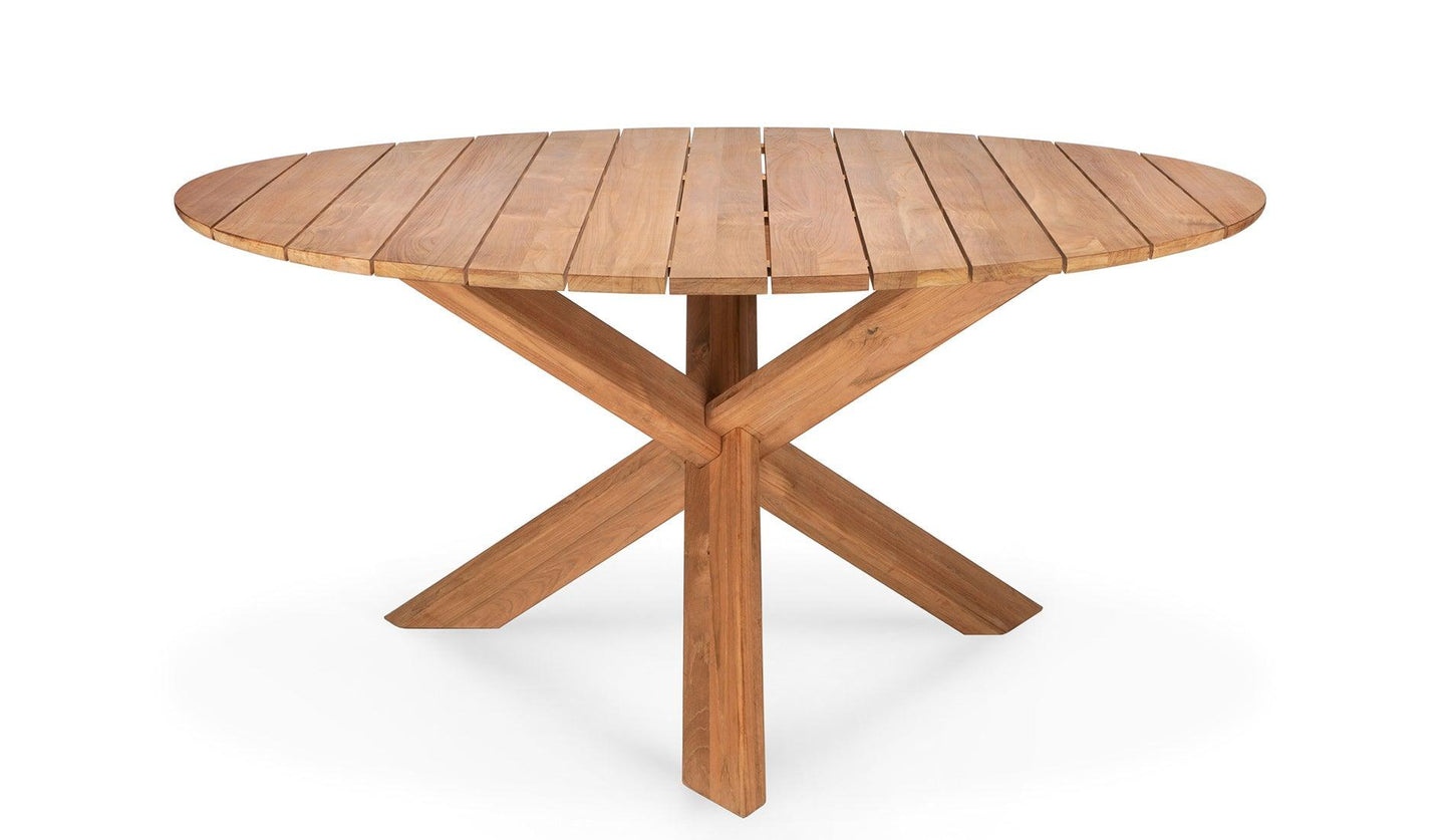 Ethnicraft - Ethnicraft Teak Circle Outdoor Esstisch - Gartentische - Sarto Group