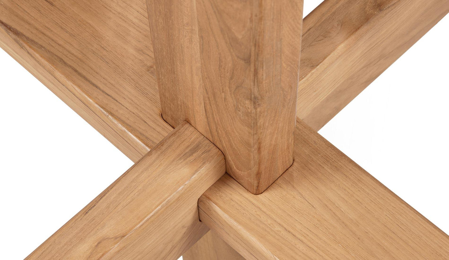Ethnicraft - Ethnicraft Teak Circle Outdoor Esstisch - Gartentische - Sarto Group