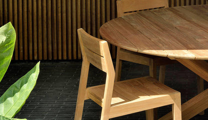 Ethnicraft - Ethnicraft Teak Circle Outdoor Esstisch - Gartentische - Sarto Group