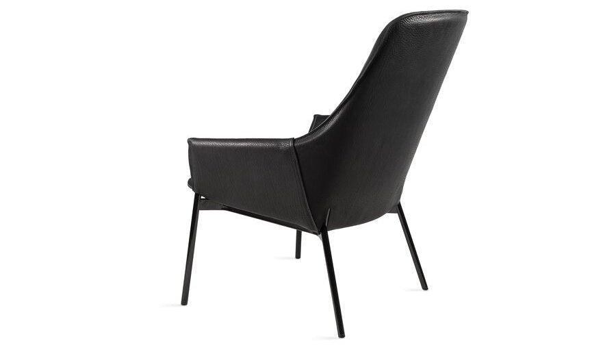 Grace High Loungesessel mit Hocker