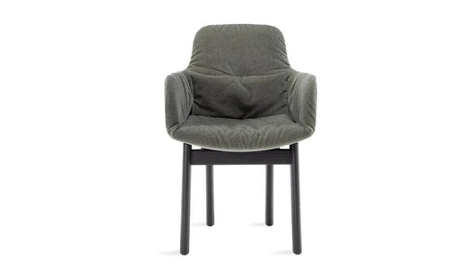 Freifrau - Leya High Armlehnstuhl | Holzgestell - sarto Tailored Interiors