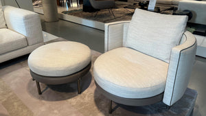 Minotti - Torii Sessel und Hocker - sarto Tailored Interiors Group