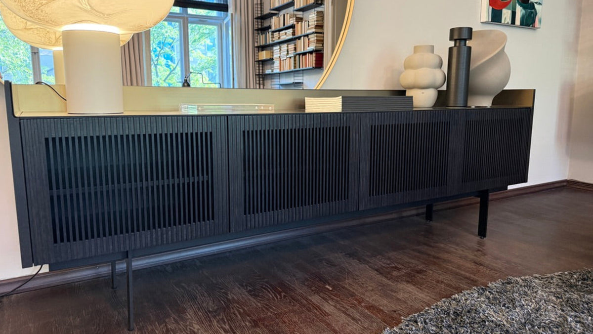 Punt Stockholm Sideboard schwarz bronze