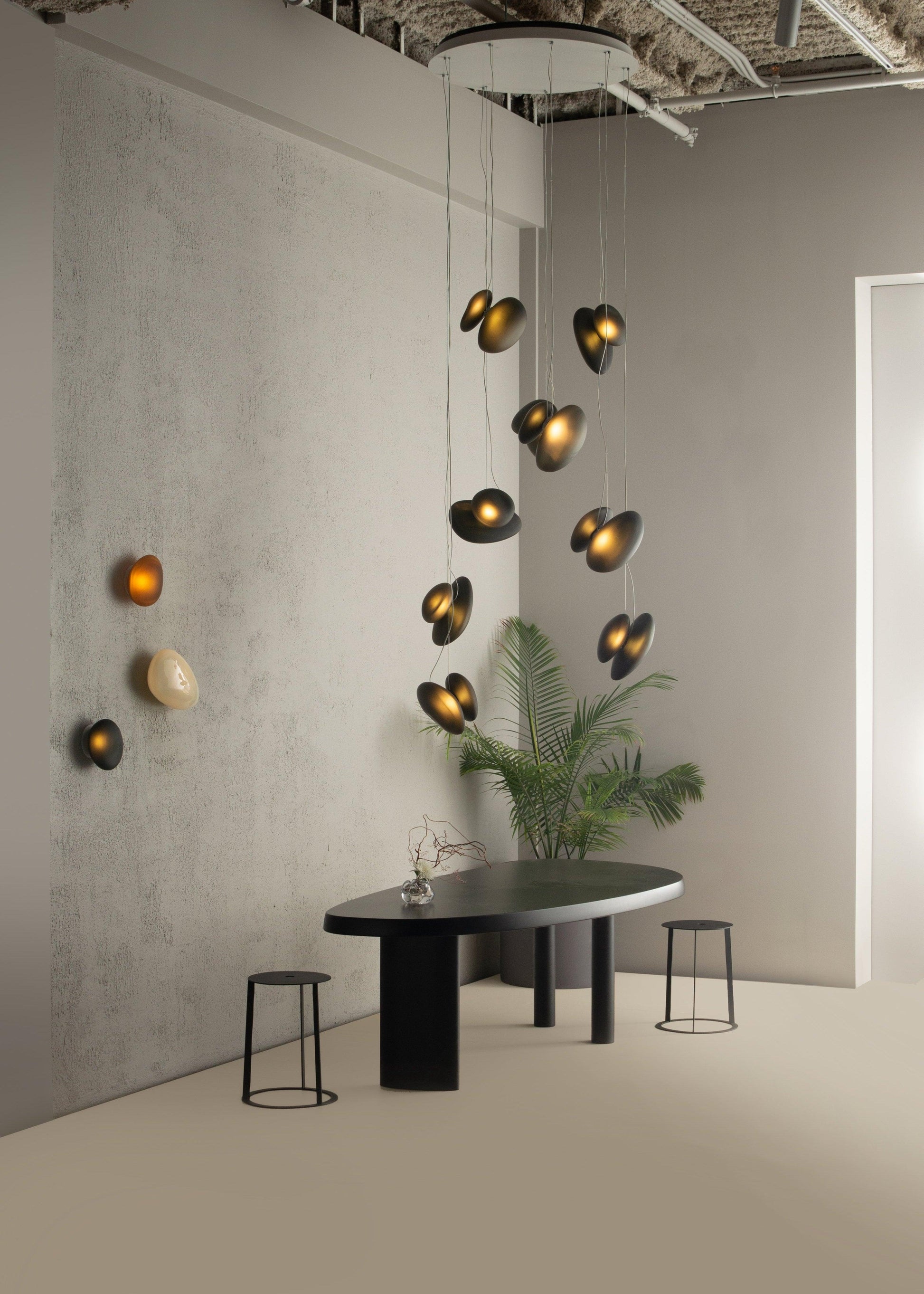 A-N-D - Pebble 3-P Chandelier - Hängeleuchten - Sarto Group