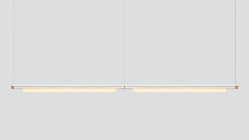 A-N-D - Pipeline linear Hängeleuchte - sarto Tailored Interiors Group