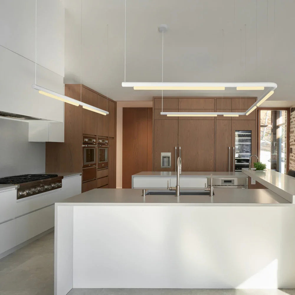 A-N-D - Pipeline linear Hängeleuchte - sarto Tailored Interiors Group