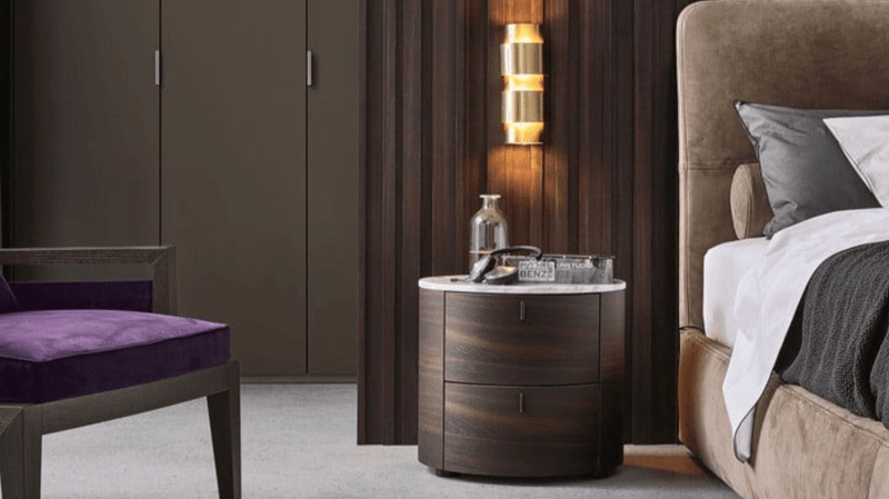 Poliform - Onda Nachttisch - sarto Tailored Interiors Group