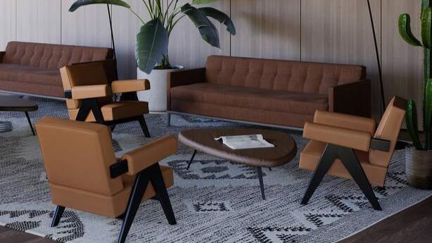 Cassina - Capitol Complex Armchair - sarto Tailored Interiors Group