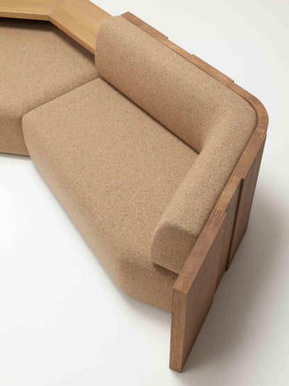 Delcourt - Eko modular Sofa | Holz - Sofas - Sarto Group