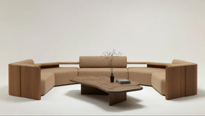 Delcourt Collection - EKO modular Sofa | Holz - sarto Tailored Interiors Group