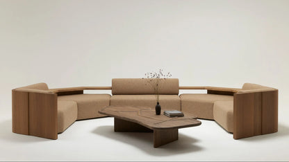 Delcourt - Eko modular Sofa | Holz - Sofas - Sarto Group