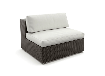 Dedon - Lounge 3-Sitzer Sofa mit Hocker - Gartensofas - Sarto Group