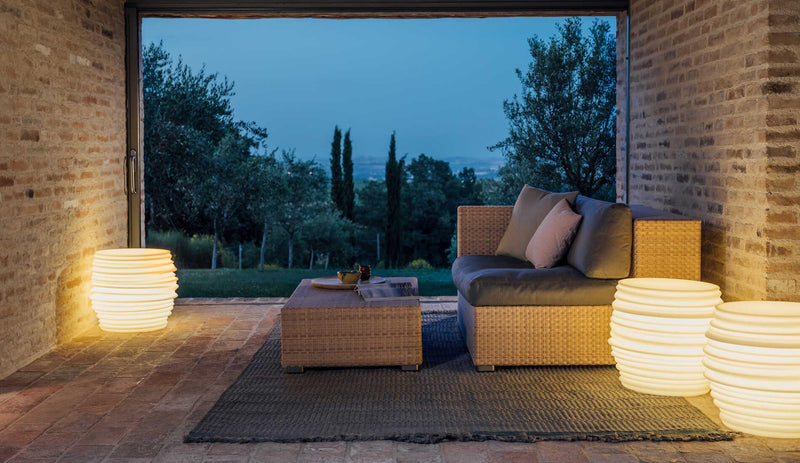 Dedon - Lounge Hocker - sarto Tailored Interiors Group