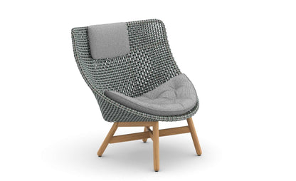 Dedon - Mbrace Wing Chair Hochlehner mit Polsterauflage - Gartensessel - Sarto Group
