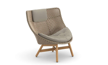 Dedon - Mbrace Wing Chair Hochlehner mit Polsterauflage - Gartensessel - Sarto Group
