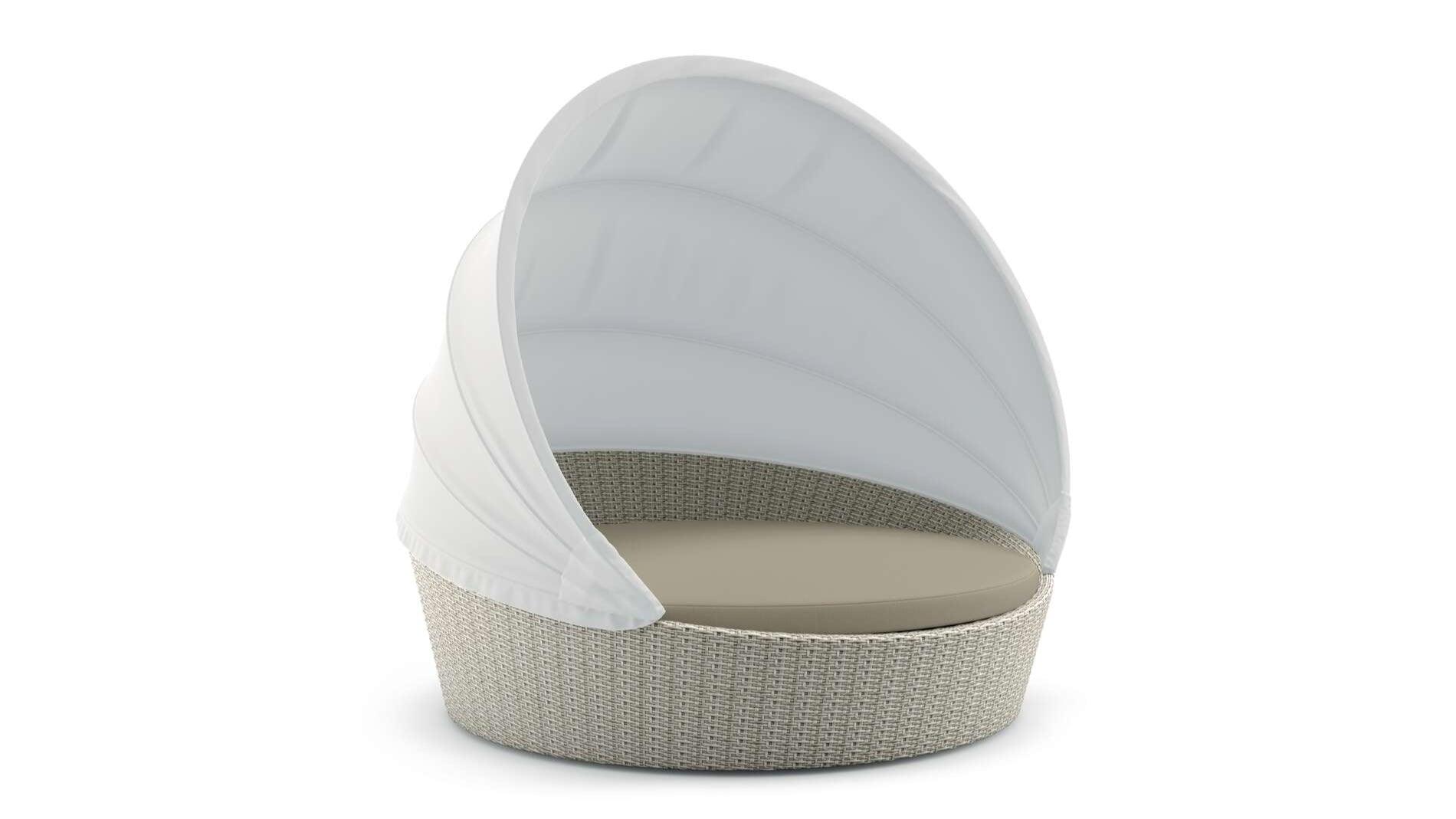 Dedon - Orbit XXL Sofainsel mit Sitzkissen - Gartensofas - Sarto Group