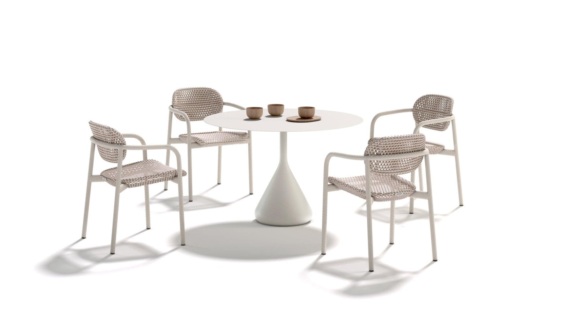 Dedon - Satellite Esstisch Ø 115 cm - Gartentische - Sarto Group