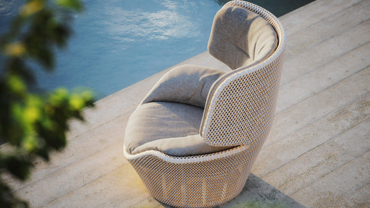 Dedon - Seashell Grand Sessel Hochlehner - Gartensessel - Sarto Group