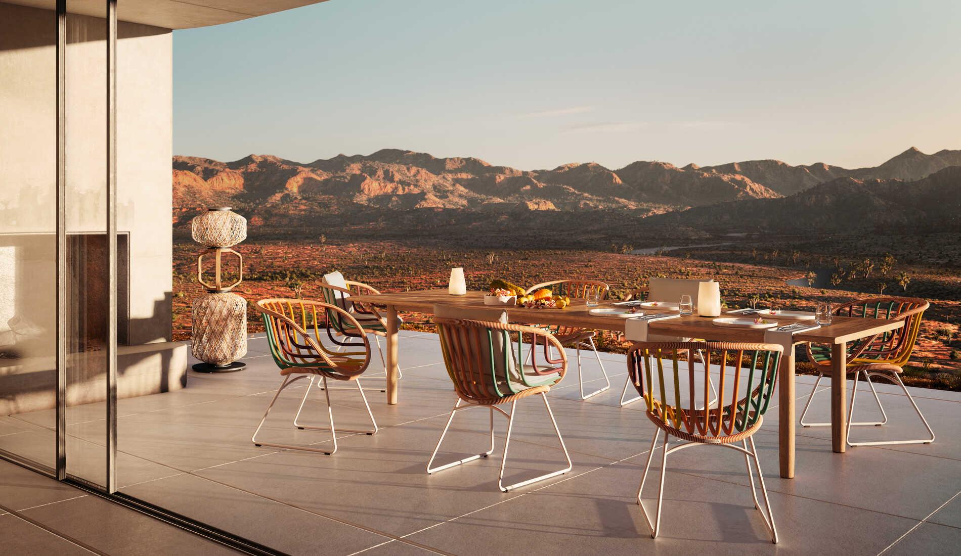 Dedon - Tibbo Outdoor Esstisch - Gartentische - Sarto Group