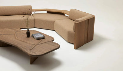 Delcourt - Eko modular Sofa | Holz - Sofas - Sarto Group