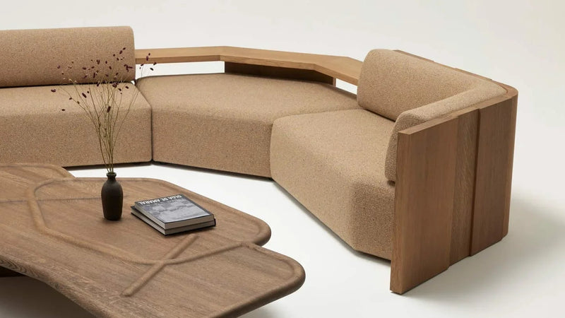 Delcourt Collection - EKO modular Sofa | Holz - sarto Tailored Interiors Group