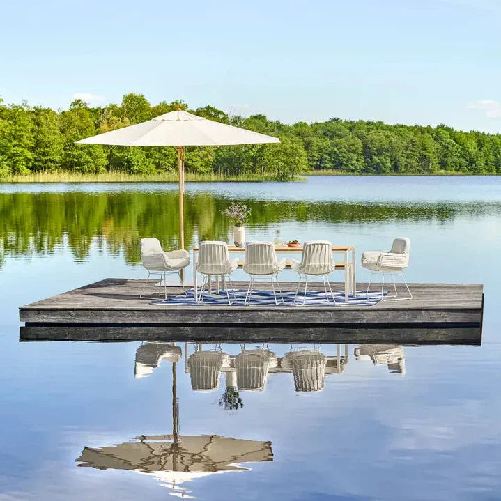 Freifrau - Leyasol Outdoor Loungesessel + Hocker - sarto Tailored Interiors Group